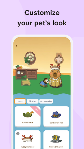 Capy Diet: Fun Calorie Tracker ekran görüntüsü