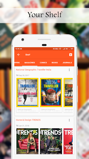 Readwhere - News and Magazines ekran görüntüsü
