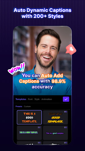Video Translator & AI Captions ekran görüntüsü