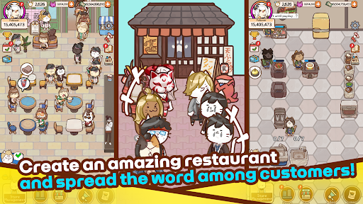 Neko Restaurant : Cat Tycoon ekran görüntüsü