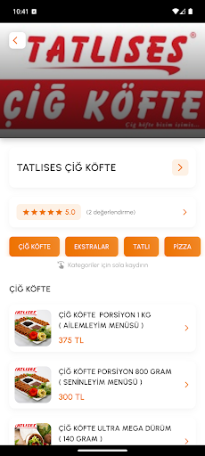 Yemek Kapımda ekran görüntüsü