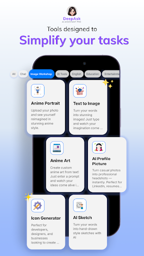 DeepAsk - AI Assistant Pro ekran görüntüsü