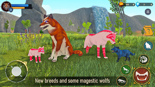 Wolf Simulator Wild RPG Games ekran görüntüsü