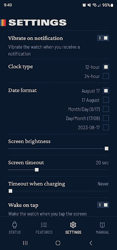 Starfield Watch ekran görüntüsü