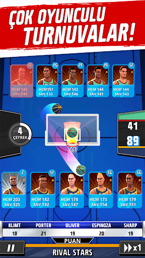 Basketbol - Rakip Yıldızlar ekran görüntüsü