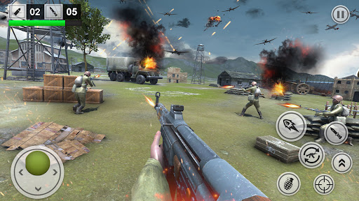 World War 2 fps shooting ekran görüntüsü