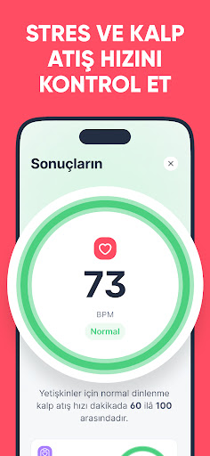 HeartUp:Nabız Kalp Atışı Ölçer ekran görüntüsü