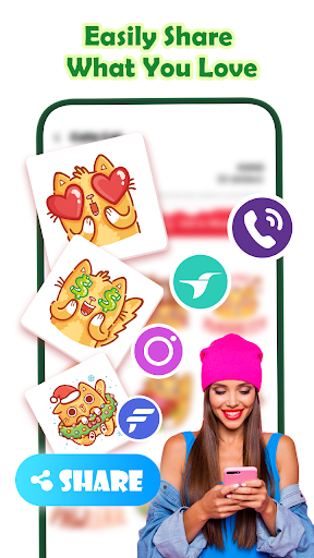Stickers App ekran görüntüsü