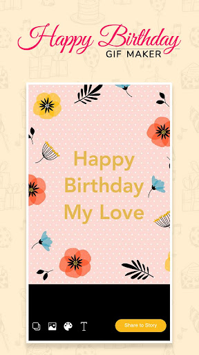 Happy Birthday Gif & Images ekran görüntüsü