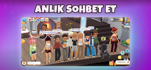 Hotel Hideaway: Avatar & Chat ekran görüntüsü
