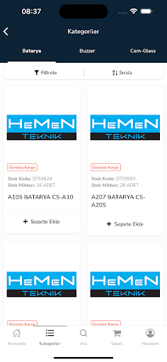 Hemen Teknik ekran görüntüsü