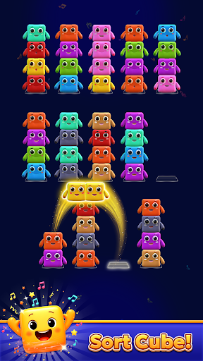 Singing Cubes Sort ekran görüntüsü