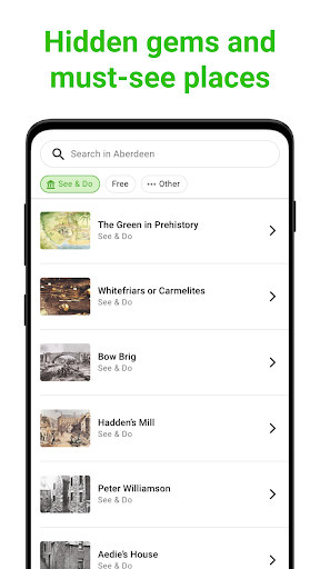 Aberdeen Tour Guide:SmartGuide ekran görüntüsü