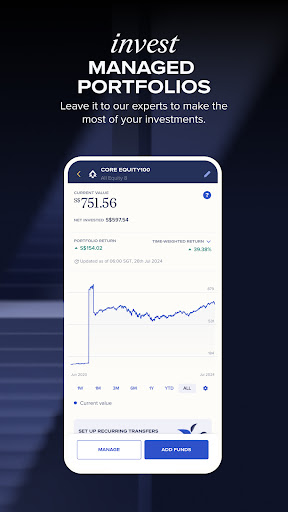 Syfe: Invest, Trade and Save ekran görüntüsü