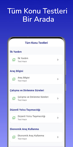 SRC Hazırlık Soru Bankası ekran görüntüsü
