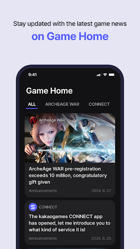 kakaogames CONNECT ekran görüntüsü