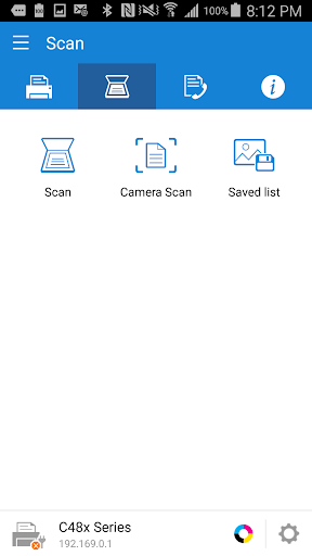 Samsung Mobile Print ekran görüntüsü