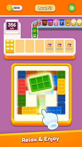 Snack Match: Color Supermarket ekran görüntüsü