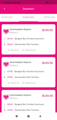 Kanchanaburi Express ekran görüntüsü