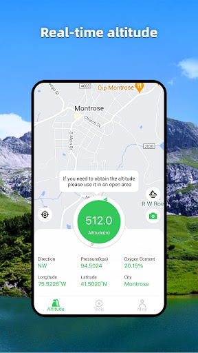 Altimeter GPS Offline Altitude ekran görüntüsü