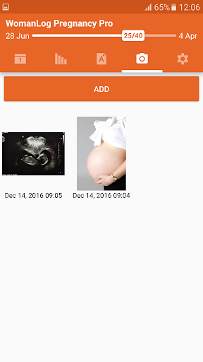 WomanLog Pregnancy Pro ekran görüntüsü