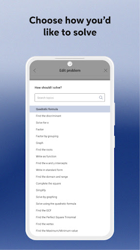 Mathway: Scan & Solve Problems ekran görüntüsü