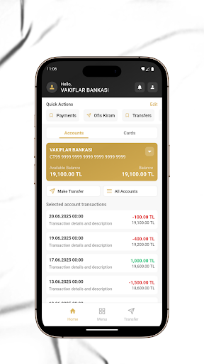 Vakıflar Mobil ekran görüntüsü