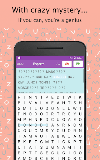Word Search Italian dictionary ekran görüntüsü