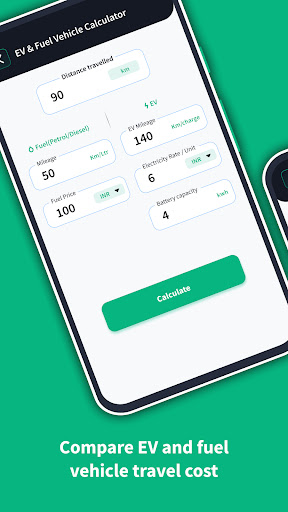 EV Calculator : Cost, Time, KM ekran görüntüsü