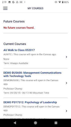 UAGC Mobile ekran görüntüsü