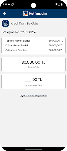 Katılımevim ekran görüntüsü