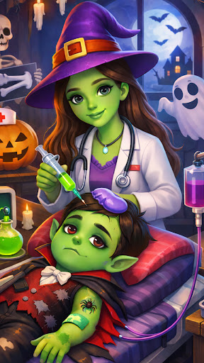 Halloween Doctor Clinic Games ekran görüntüsü