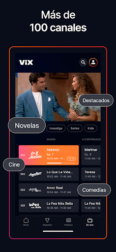 ViX: TV, Deportes y Noticias ekran görüntüsü