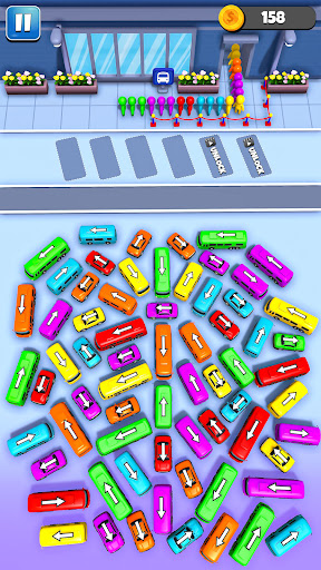 Bus Mania: Sorting Jam Parking ekran görüntüsü