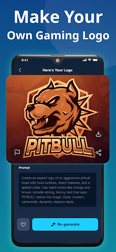 AI Esports Logo Maker ekran görüntüsü
