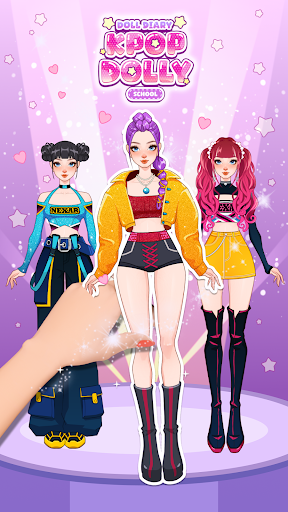 Doll Diary: Kpop Dolly DIY ekran görüntüsü