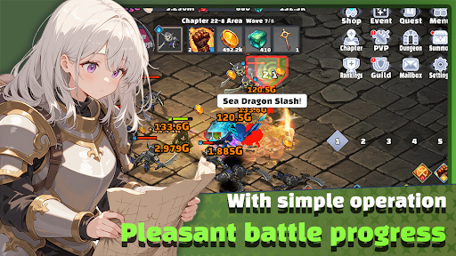 3D Anime RPG: Sword Mage ekran görüntüsü
