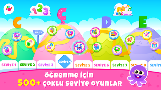 Alfabe okuma yazma öğreniyorum ekran görüntüsü