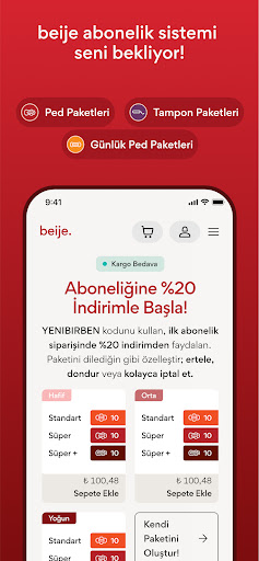 beije Store ekran görüntüsü