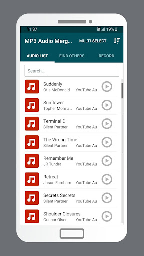 MP3 Audio Merger and Joiner ekran görüntüsü