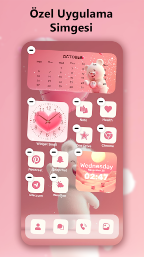 Themes: Simgeleri, Widgets ekran görüntüsü