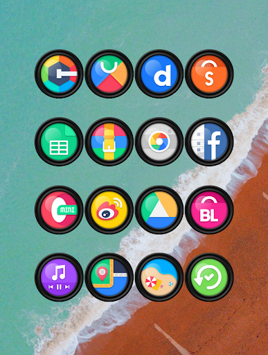 Minka Dark - Icon Pack ekran görüntüsü