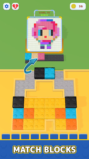 Block Craft Jam 3D ekran görüntüsü