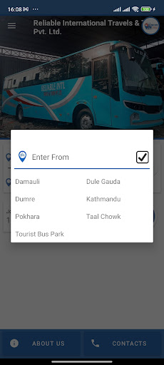 Reliable International Travels ekran görüntüsü