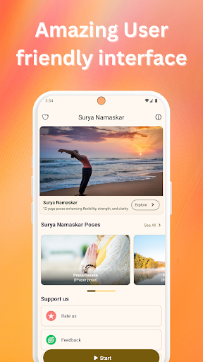 Surya Namaskar: Stretching App ekran görüntüsü