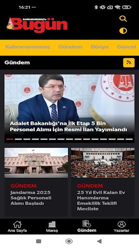 Gazete Bugün ekran görüntüsü