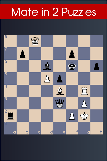 Checkmate puzzles - King Hunt  ekran görüntüsü