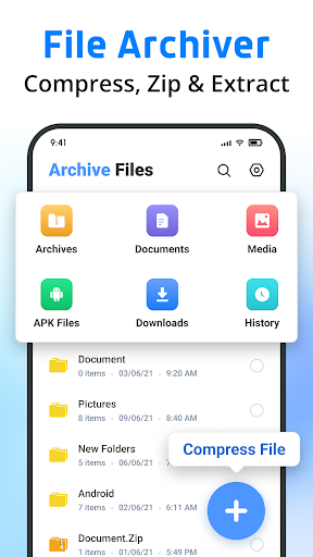 File Archiver - Extract, Unzip ekran görüntüsü