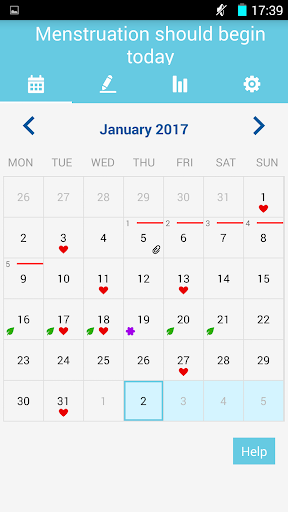 Period Tracker & Fertile days ekran görüntüsü