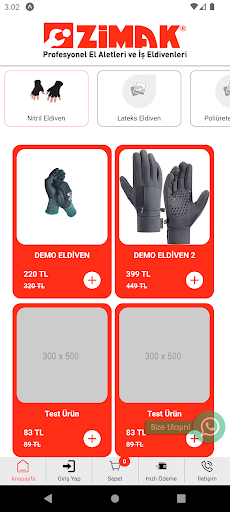 Zimak ekran görüntüsü
